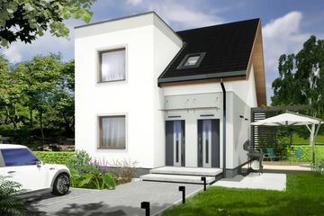  Projekt domu Paweł i Gaweł 2A (WRD2824) - projekt domu z pełnym piętrem - Zdjęcie 1