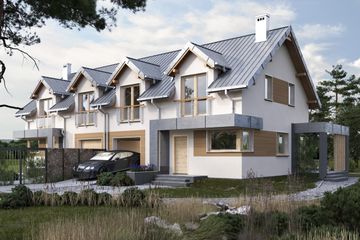  Projekt domu Emilia Duolit (1671) (KRD2817) - projekt domu parterowego z poddaszem - Zdjęcie 1