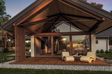  Projekt domu Preriowy (GDE1007) - projekt domu parterowego - Zdjęcie 7