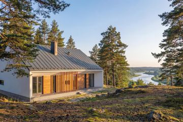  Projekt domu Panoramiczny (GDE1008) - projekt domu parterowego z poddaszem - Zdjęcie 3