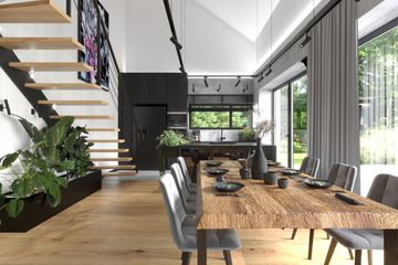  Projekt domu Panoramiczny (GDE1008) - projekt domu parterowego z poddaszem - Zdjęcie 11