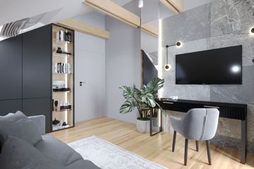  Projekt domu Panoramiczny (GDE1008) - projekt domu parterowego z poddaszem - Zdjęcie 19