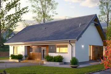  Projekt domu Awokado 2 (BSA2252) - projekt domu parterowego - Zdjęcie 1