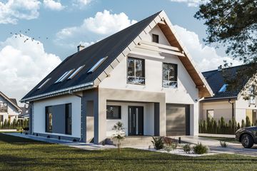  Projekt domu Dominik Polo (1674) (KRD2820) - projekt domu parterowego z poddaszem - Zdjęcie 4