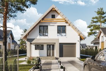  Projekt domu Dominik Polo (1674) (KRD2820) - projekt domu parterowego z poddaszem - Zdjęcie 5