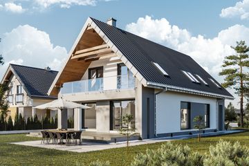  Projekt domu Dominik Polo (1674) (KRD2820) - projekt domu parterowego z poddaszem - Zdjęcie 6