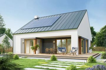  Projekt domu Ekoplanet 2a (WRD2841) - projekt domu parterowego - Zdjęcie 1