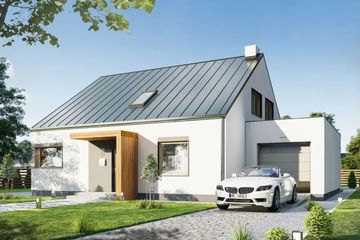 Projekt domu Ekoplanet 2bg (WRD2843) - projekt domu parterowego z poddaszem - Zdjęcie 3