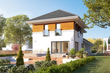  Projekt domu Bagatela (BSA2254) - projekt domu z pełnym piętrem - Zdjęcie 4