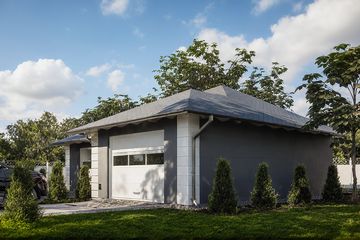  Projekt garażu G369 - Budynek garażowo - gospodarczy (PRA1390) - projekt garażu parterowego - Zdjęcie 2