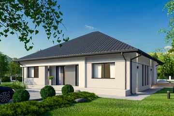  Projekt domu Sej-pro 006/1 energo (ELW1020) - projekt domu parterowego - Zdjęcie 2