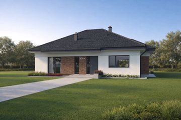  Projekt domu TK34A (WAK1103) - projekt domu parterowego - Zdjęcie 4