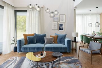  Projekt domu Willa sosnowa z garażem 2-st. [A] (WRF2054) - projekt domu z pełnym piętrem - Zdjęcie 5