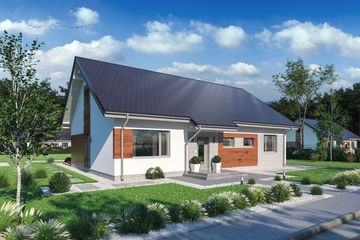  Projekt domu Domena 118 C (WRW1336) - projekt domu parterowego - Zdjęcie 5