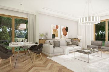  Projekt domu APS 260 (LUA1563) - projekt domu parterowego z poddaszem - Zdjęcie 5