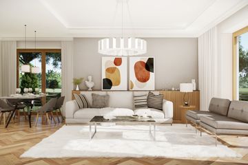  Projekt domu APS 260 (LUA1563) - projekt domu parterowego z poddaszem - Zdjęcie 6