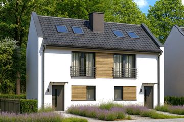  Projekt domu JB53 dwurodzinny (GDA1044) - projekt domu z pełnym piętrem - Zdjęcie 2