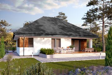  Projekt domu Aruba (BSA2262) - projekt domu parterowego - Zdjęcie 2