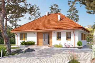  Projekt domu Aruba (BSA2262) - projekt domu parterowego - Zdjęcie 4