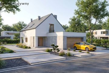 Projekt domu Reficio I G2 - parterowy z poddaszem dom o powierzchni 107,14 m², dach dwuspadowy - ujęcie 5
