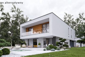 Projekt domu Eximius I G2 - z pełnym piętrem dom o powierzchni 286,17 m², dach płaski - ujęcie 10