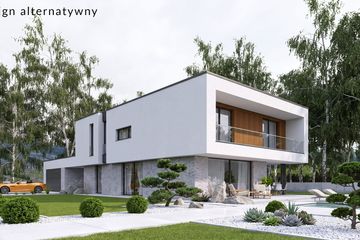 Projekt domu Eximius I G2 - z pełnym piętrem dom o powierzchni 286,17 m², dach płaski - ujęcie 14