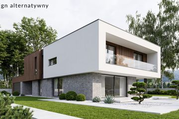 Projekt domu Eximius I G2 - z pełnym piętrem dom o powierzchni 286,17 m², dach płaski - ujęcie 15