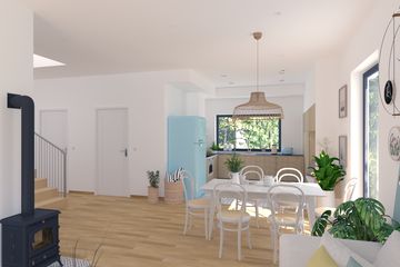  Projekt domu KA110 DW (PKT1118) - projekt domu parterowego z poddaszem - Zdjęcie 8