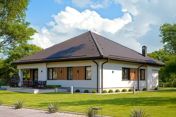  Projekt domu Sej-pro 006/2 energo (ELW1021) - projekt domu parterowego - Zdjęcie 1