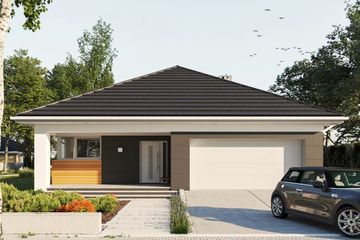  Projekt domu Kordian Alfa (1679) (KRD2821) - projekt domu parterowego - Zdjęcie 1