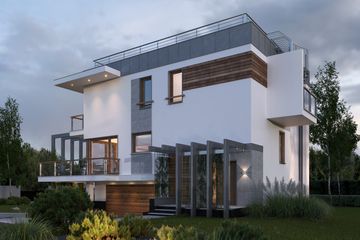  Projekt domu Izolda (1677) (KRD2828) - projekt domu z pełnym piętrem - Zdjęcie 3