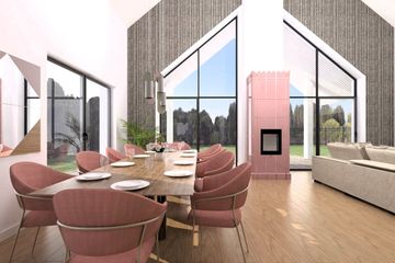 Projekt domu KA114 T - parterowy z poddaszem dom o powierzchni 145,66 m², dach dwuspadowy - ujęcie 8