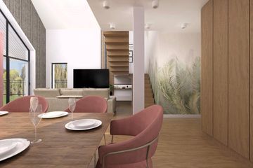 Projekt domu KA114 T - parterowy z poddaszem dom o powierzchni 145,66 m², dach dwuspadowy - ujęcie 9