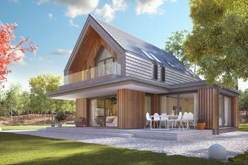  Projekt domu Malutki 7 (BSA2260) - projekt domu parterowego z poddaszem - Zdjęcie 2