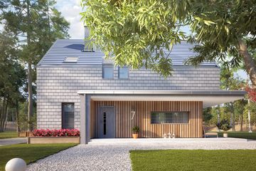  Projekt domu Malutki 7 (BSA2260) - projekt domu parterowego z poddaszem - Zdjęcie 5