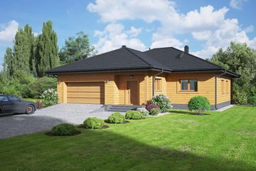  Projekt domu Ardenowice dws (KRP2350) - projekt domu parterowego - Zdjęcie 1