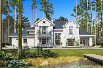  Projekt domu Willa Siedziba (WAH1979) - projekt domu parterowego z poddaszem - Zdjęcie 7