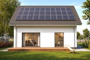  Projekt domu eko Typowy 46 (KKE1046) - projekt domu parterowego z poddaszem - Zdjęcie 1