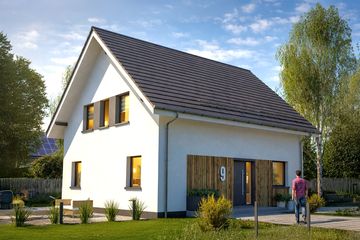  Projekt domu eko Typowy 46 (KKE1046) - projekt domu parterowego z poddaszem - Zdjęcie 4