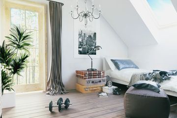  Projekt domu Zgrabna II z garażem 2-st. [A1] (WRF2059) - projekt domu parterowego z poddaszem - Zdjęcie 6