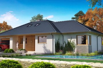  Projekt domu BW-39 wariant 7 (JGC1229) - projekt domu parterowego - Zdjęcie 1