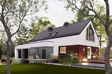  Projekt domu Domidea 65 2G (WAC1103) - projekt domu parterowego z poddaszem - Zdjęcie 6