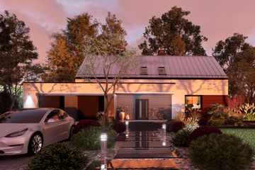  Projekt domu Domidea 65 2G (WAC1103) - projekt domu parterowego z poddaszem - Zdjęcie 4