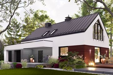  Projekt domu Domidea 65 2G (WAC1103) - projekt domu parterowego z poddaszem - Zdjęcie 1