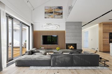  Projekt domu Willa Parterowa wariant D (WAH1980) - projekt domu parterowego - Zdjęcie 4