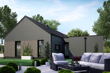  Projekt domu KA94 SZ (PKT1120) - projekt domu parterowego - Zdjęcie 3