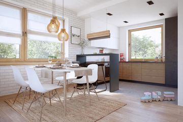  Projekt domu Lungo 4 (WOF1135) - projekt domu parterowego z poddaszem - Zdjęcie 7