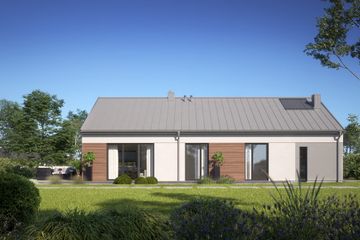  Projekt domu N22-G1 (KKG1019) - projekt domu parterowego - Zdjęcie 4