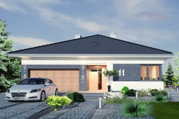  Projekt domu Domidea 3 (WAC1105) - projekt domu parterowego - Zdjęcie 6