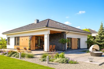  Projekt domu Domidea 3 (WAC1105) - projekt domu parterowego - Zdjęcie 3